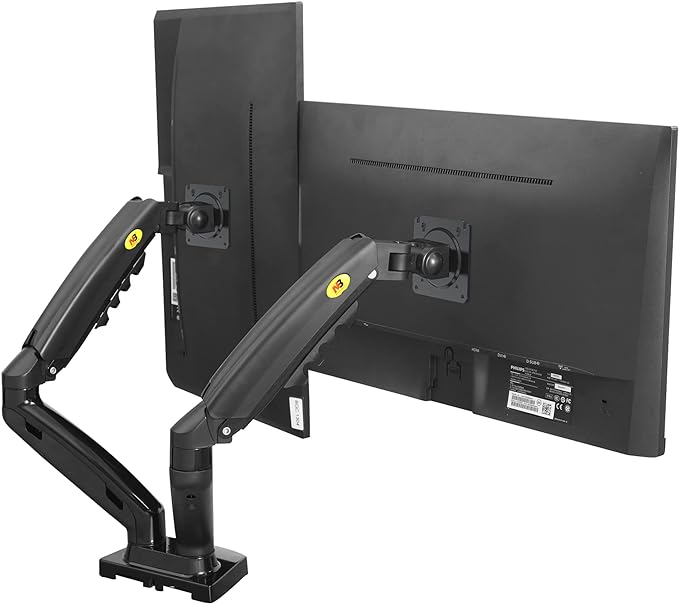 NORTH BAYOU F160 DUAL MONITOR DESK MOUNT FROM 2KG TO 9KG