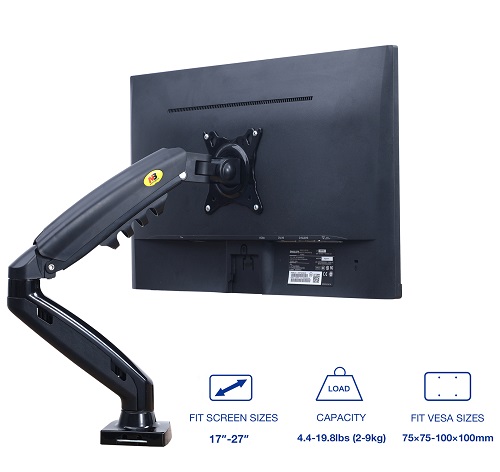 NORTH BAYOU F80 MONITOR DESK MOUNT FROM 2KG TO 9KG