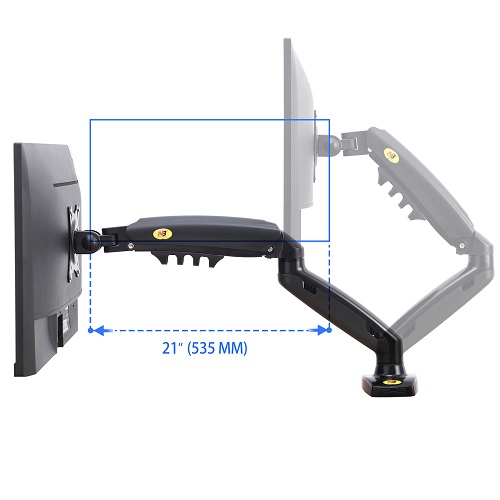 NORTH BAYOU F80 MONITOR DESK MOUNT FROM 2KG TO 9KG