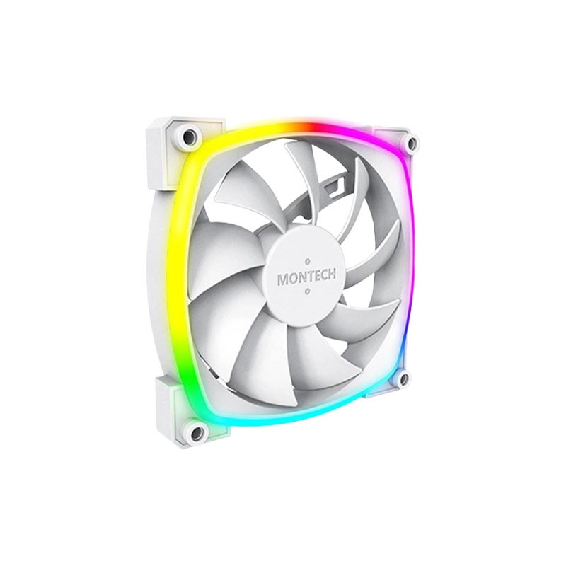 Montech AX120 PWM 120mm ARGB Case Fan White Specification :