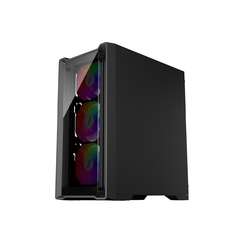 1STPLAYER TRILOBITE T4 M-ATX GAMING CASE BLACK