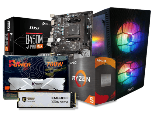 AMD Ryzen 5 5600G & MSI B450M A PRO MAX PC Build