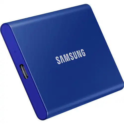 Samsung T7 1TB USB 3.2 Type-C Portable SSD (Blue)