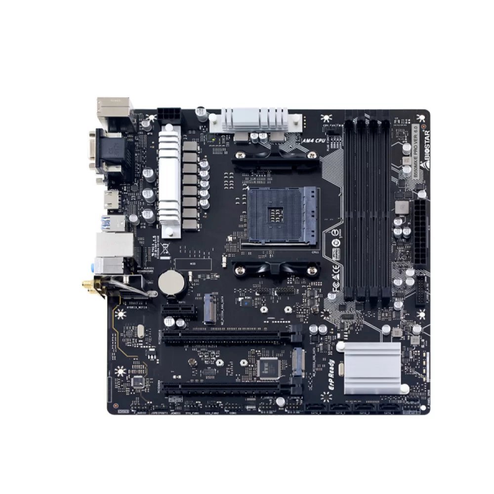 BIOSTAR B550MX/E PRO DDR4 AMD AM4 Micro ATX Motherboard