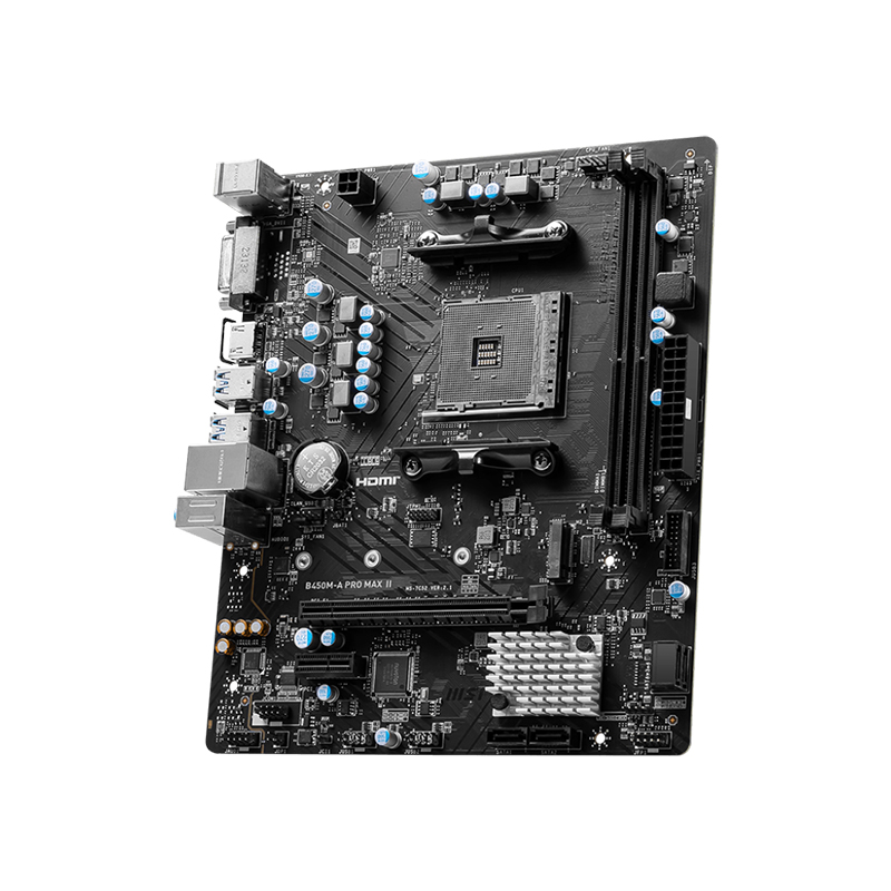 MSI B450M-A PRO MAX II AMD AM4 DDR4 MICRO ATX MOTHERBOARD