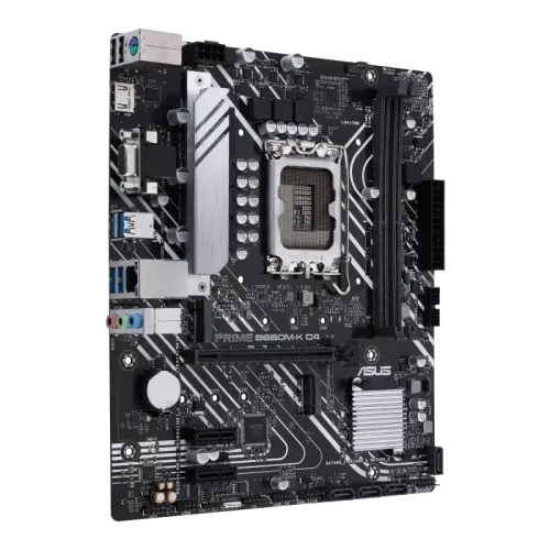 ASUS PRIME B660M-K D4 12th Gen mATX Motherboard