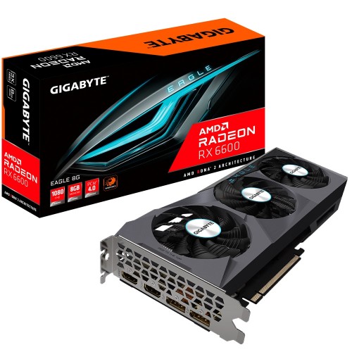 GIGABYTE Radeon RX 6600 EAGLE 8GB GDDR6 Graphics Card