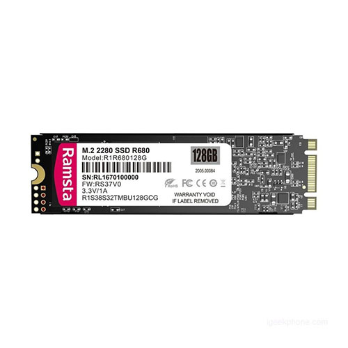 Ramsta R600 M.2 2280 128GB SATA3 SSD