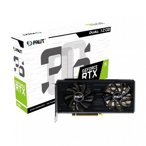 Palit GeForce RTX 3060 Dual 12GB GDDR6 Graphics Card