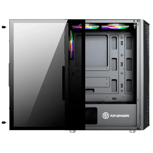 Revenger SHOCKWAVE Mid Tower ATX RGB Gaming Case