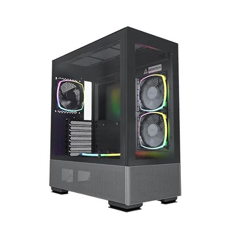 Montech Sky Two ATX Mid Tower Gaming Case (Black)