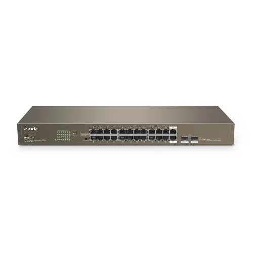 Tenda TEG1024F 24 Port Gigabit Unmanaged Switch With 2 SFP Port