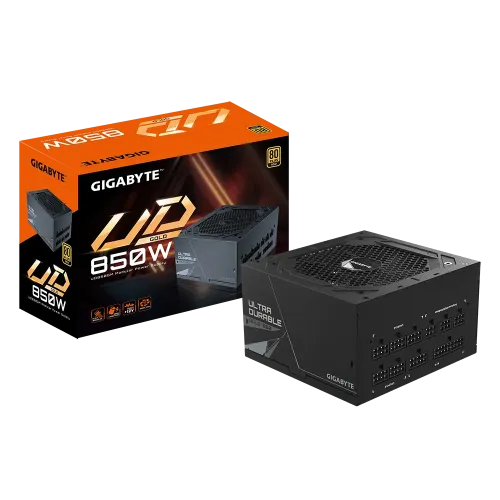 GIGABYTE UD850GM 850W Ultra Durable 80+ Gold Full Modular Power Supply