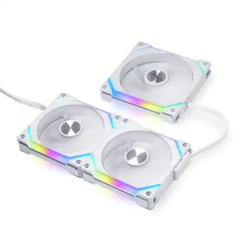 Lian Li UNI FAN SL V2 120 ARGB Case Fan Triple Pack (White)