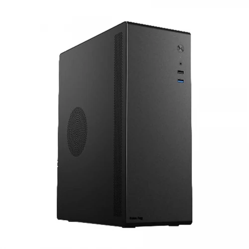 Value Top V100 Mid Tower Micro-ATX Black Desktop Casing with Standard PSU