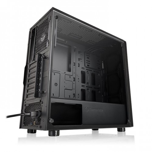 Thermaltake Versa J23 TG Mid Tower Chassis Black