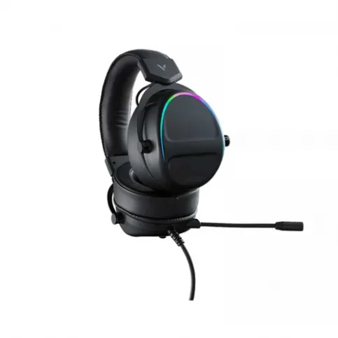 RAPOO VH650 RGB VIRTUAL 7.1 WIRED BLACK GAMING HEADPHONE