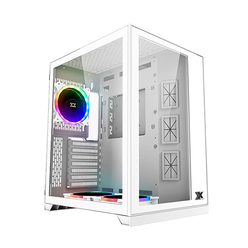 Xigmatek Aquarius S Arctic Tempered Glass ATX Gaming Case