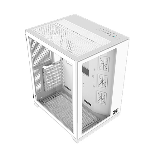 Xigmatek Aquarius S Arctic Tempered Glass ATX Gaming Case