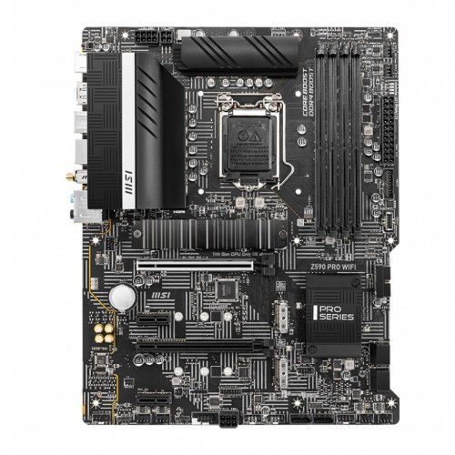 MSI Z590 Pro Wi-Fi Intel 11th Gen ATX Motherboard