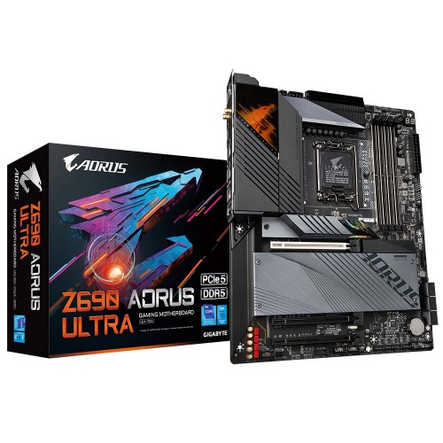 GIGABYTE AORUS Z690 ULTRA 12th Gen ATX Gaming Motherboard (rev. 1.x)