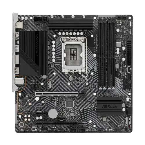 ASRock Z790M PG Lightning/D4 13th Gen & 12th Gen Micro ATX Motherboard